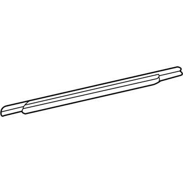Kia 832202G000 WEATHERSTRIP Assembly-Rear Door Belt