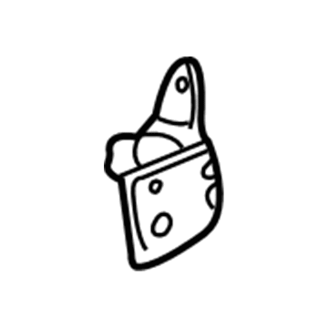 GM 25716657 Upper Hinge