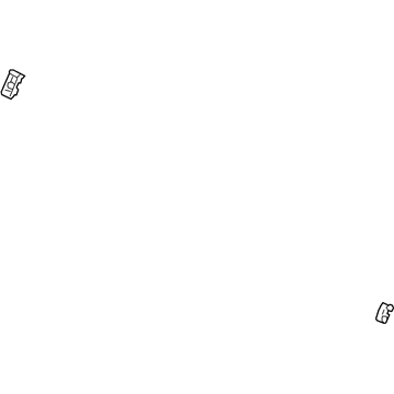 Toyota 72603-12050 Lock Assembly