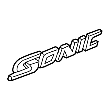 GM 42441809 Nameplate