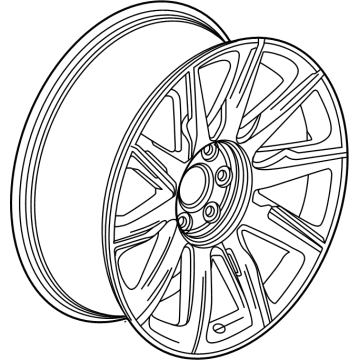 GM 84714163 Wheel, Alloy
