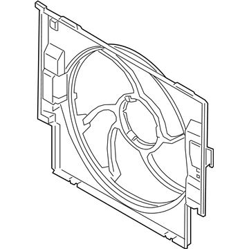 BMW 67-32-7-850-474 Fan Shroud