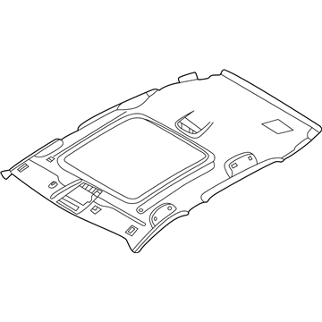 BMW 51-44-8-073-465 Headlining Panoramic Roof
