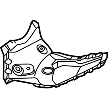 BMW 41-11-8-230-526 Supporting Strut, Front Wall Right