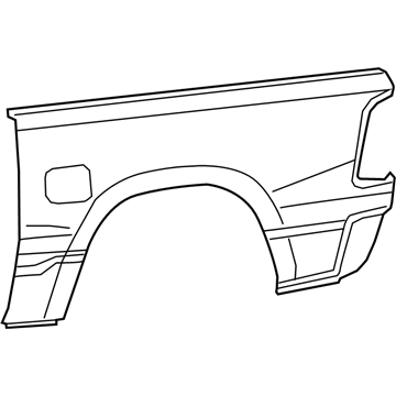 Mopar 68638040AA PANEL-BOX SIDE OUTER