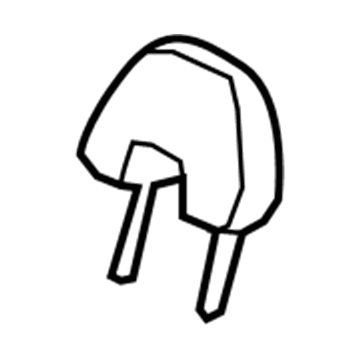 Honda 81140-SVA-A12ZA Headrest Assy., FR. *NH167L* (GRAPHITE BLACK)