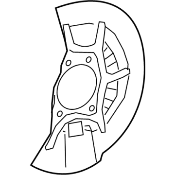 Lexus 47782-42060 COVER, DISC BRAKE DU