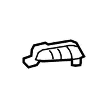Toyota 89839-60010 Impact Sensor Cover