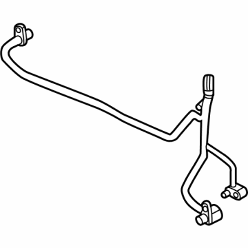 Nissan 92441-5MP8A PIPE-FRONT COOLER, HIGH A