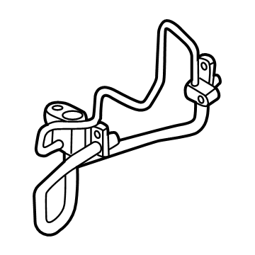 Nissan 92442-5MP0A PIPE-FRONT COOLER, HIGH B