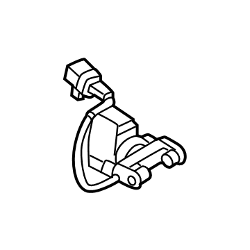 Nissan 92487-5MP1A VALVE-TWO WAY