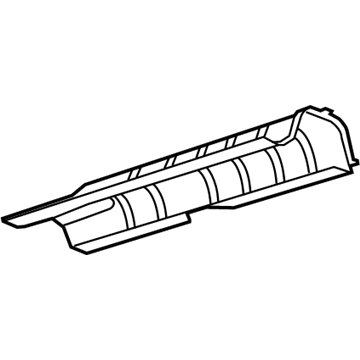 GM 20761093 Insulator-Floor Panel Front Center