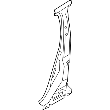 Nissan G6570-4BAMA Brace-Center Pillar Lower, RH