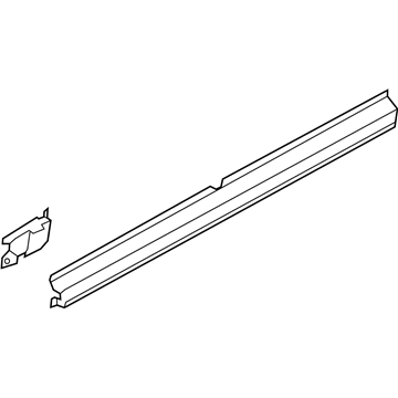 Nissan G6424-4BAMA Reinforcement-Sill Outer, RH