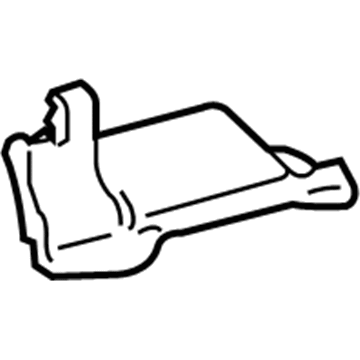 Lexus 71485-60100-A2 Cover, Rear Seat Hinge