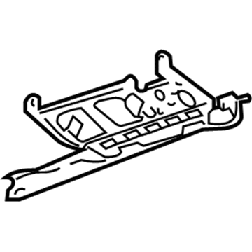 Lexus 79241-60010 Bracket, Rear NO.2 Seat Leg, Rear RH