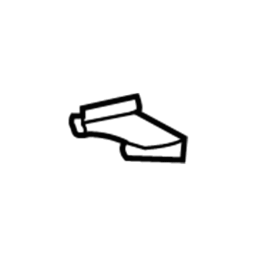 Lexus 79236-60100-A0 Cover, NO.2 Seat Leg