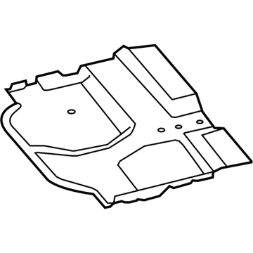 Mopar 68145522AC Belly Pan-Front