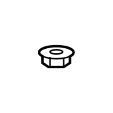 Mopar 6507676AA Nut-HEXAGON FLANGE Lock