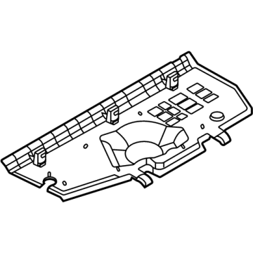 Kia 97285S9000 Cover Assembly-Under