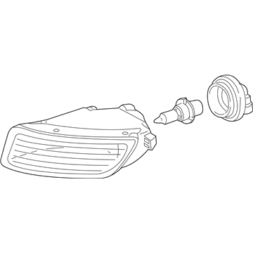 Toyota 81210-02060 Lens & Housing