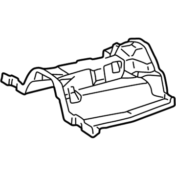 Lexus 77606-50040 Protector Sub-Assy, Fuel Tank, NO.1