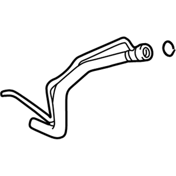 Lexus 77201-50080 Pipe Sub-Assy, Fuel Tank Inlet