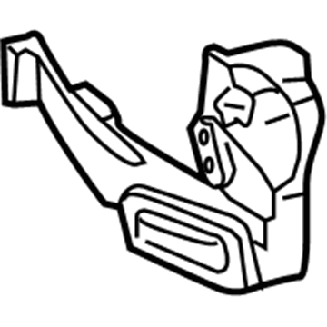 Ford 1L2Z-18C433-BA Outlet Duct