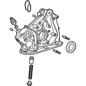 Honda 15100-R72-A02 Pump Assembly, Oil (Yamada)
