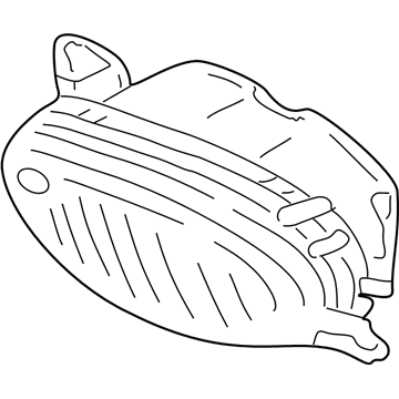 Mopar MR957888 Fog Lamp Housing