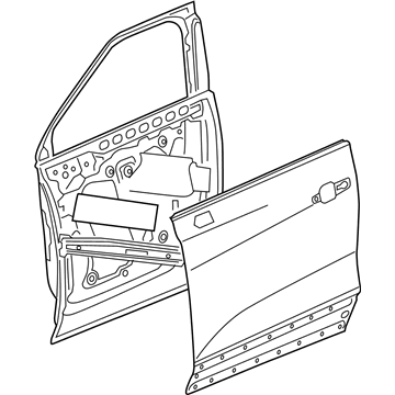 GM 84627497 Door Shell