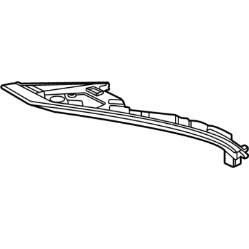 GM 84537900 PAD ASM-I/P TR *BLACK