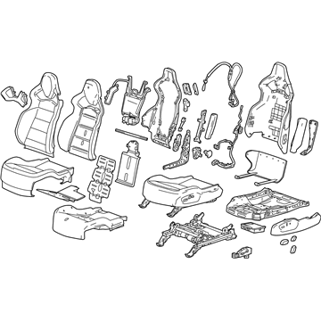 GM 23266108 Seat Assembly