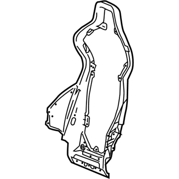 GM 84406197 Seat Back Frame