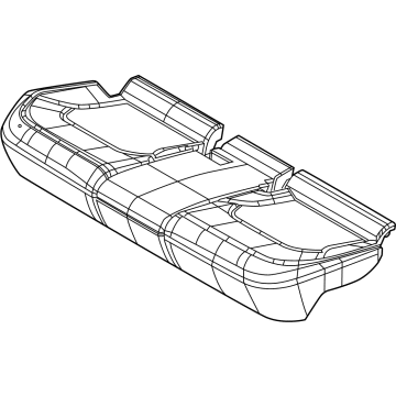 Kia 89150CV010 PAD ASSY-REAR SEAT C