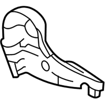 Nissan 87331-9KN0A Finisher-Cushion, Front Seat Inner RH