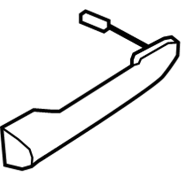 BMW 51-24-7-228-923 Outside Door Handle, Splitdoor