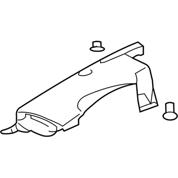 Lexus 53795-53061 Cover, Engine Room, Side