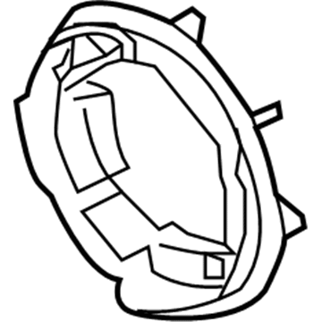 Hyundai 92140-2W500 Dust Cap Assembly-Headlamp