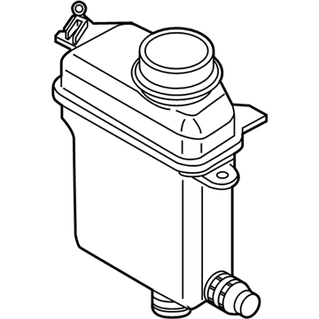 BMW 17-13-8-671-387 Engine Coolant Reservoir