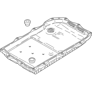 BMW 24-11-8-743-462 KIT, OIL PAN FLUID FILTER AU
