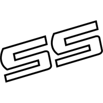 GM 15211285 Nameplate