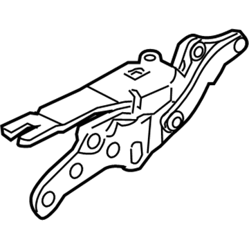BMW 41-61-7-068-279 Left Engine Hood Hinge