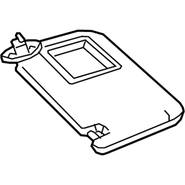 Lexus 74310-0E130-A0 Visor Assy, RH