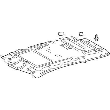 Lexus 63310-0E422-A0 Headlining Assy, Roof