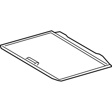 Lexus 63306-0E100-A0 Trim Sub-Assy, Sunshade