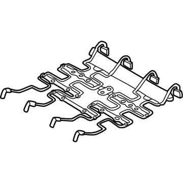 Nissan 87576-4BH1A Suspension Assy-Front Seat