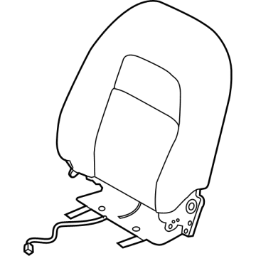 Nissan 87650-9HB0A Back-Seat LH