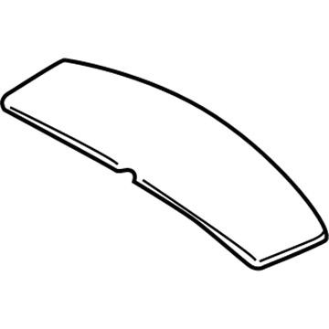 Kia 0K34A68018B Insulator-Roof, Center