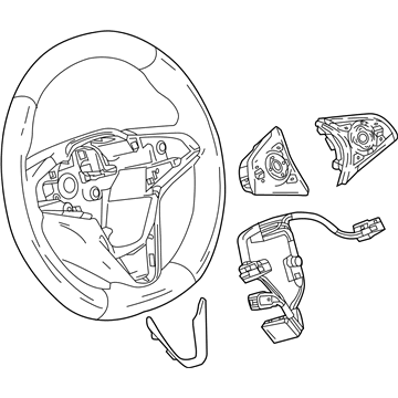 GM 84488238 Steering Wheel